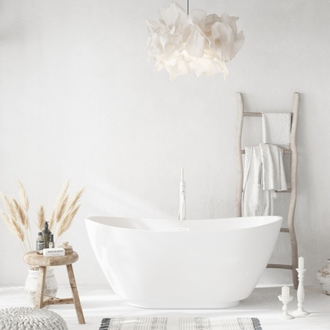 Wanna wolnostojąca PARMA z pokrywką WHITE - 170 x 72 cm Wanna wolnostojąca PARMA z pokrywką WHITE - 170 x 72 cm