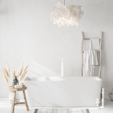 Wanna wolnostojąca ROMA z pokrywką WHITE - 170 x 80 cm Wanna wolnostojąca ROMA z pokrywką WHITE - 170 x 80 cm