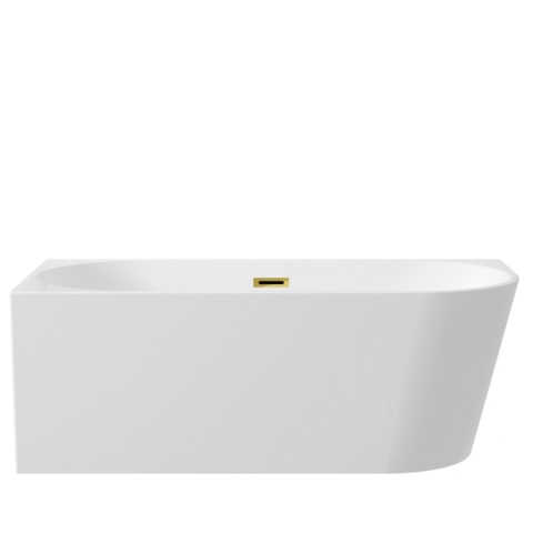 Wanna wolnostojąca narożna lewa AVOLA z pokrywką MIRROR GOLD - 170 x 80 cm Wanna wolnostojąca narożna lewa AVOLA z pokrywką MIRROR GOLD - 170 x 80 cm