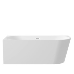 Wanna wolnostojąca narożna lewa AVOLA z pokrywką WHITE - 170 x 80 cm