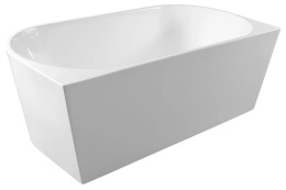 Wanna wolnostojąca przyścienna VIVA z pokrywką GOLD - 150 x 75 cm
