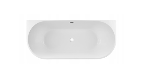 Wanna wolnostojąca przyścienna VIVA z pokrywką WHITE - 150 x 75 cm Wanna wolnostojąca przyścienna VIVA z pokrywką WHITE - 150 x 75 cm