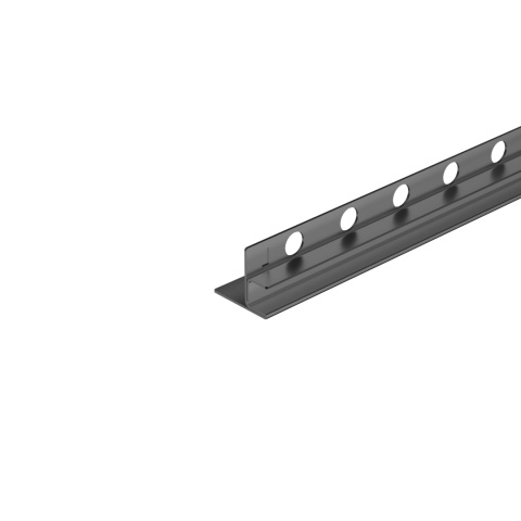 Listwa spadkowa do szkła lewa 170 cm Gun Metal Listwa spadkowa do szkła lewa 170 cm Gun Metal