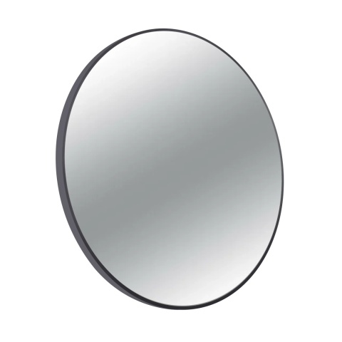 Lustro niepodświetlane okrągłe CORINA BLACK 70 cm, rama aluminiowa Lustro niepodświetlane okrągłe CORINA BLACK 70 cm, rama aluminiowa