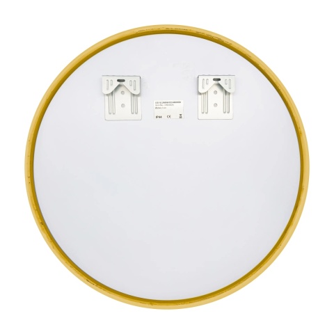 Lustro niepodświetlane okrągłe CORINA GOLD 70 cm, rama aluminiowa Lustro niepodświetlane okrągłe CORINA GOLD 70 cm, rama aluminiowa