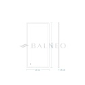 Lustro podświetlane 60x120 cm LUMIN- Antypara, Ściemnianie, Zmiana barwy