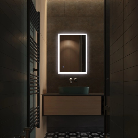 Lustro podświetlane 80x120 cm COSMO- Antypara, Ściemnianie, Zmiana Barwy Lustro podświetlane 80x120 cm COSMO- Antypara, Ściemnianie, Zmiana Barwy