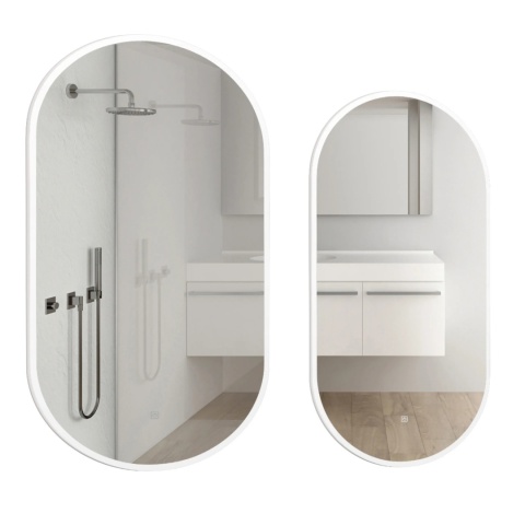 Lustro podświetlane ELISA 50x90 cm- Antypara, Ściemnianie, Zmiana barwy Lustro podświetlane ELISA 50x90 cm- Antypara, Ściemnianie, Zmiana barwy