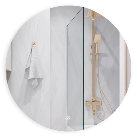Lustro podświetlane ROCO 60 cm- Antypara, Ściemnianie, Zmiana barwy Lustro podświetlane ROCO 60 cm- Antypara, Ściemnianie, Zmiana barwy