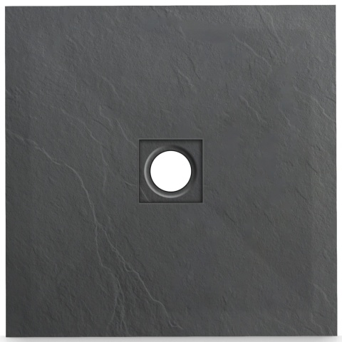 Stone Tray - Brodzik kompozytowy "F"ciemnoszary 80x80x2,5 Stone Tray - Brodzik kompozytowy "F"ciemnoszary 80x80x2,5