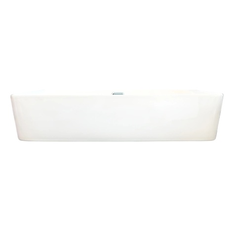Umywalka nablatowa NERIA 60 x 42 cm biała, ceramiczna Umywalka nablatowa NERIA 60 x 42 cm biała, ceramiczna