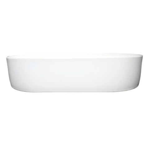 Umywalka nablatowa NESSA 51 x 31 cm biała, ceramiczna Umywalka nablatowa NESSA 51 x 31 cm biała, ceramiczna