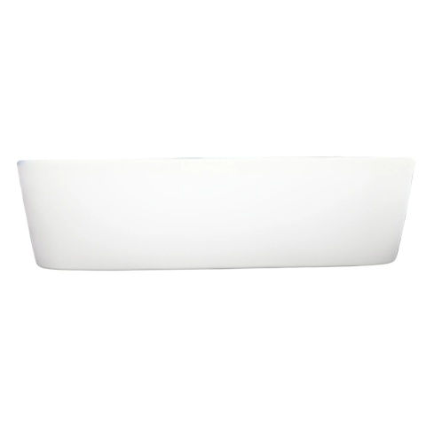 Umywalka nablatowa SAVIA 49 x 38 cm biała, ceramiczna Umywalka nablatowa SAVIA 49 x 38 cm biała, ceramiczna