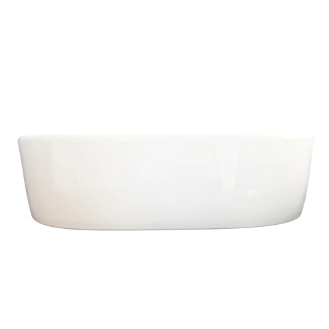 Umywalka nablatowa VILAR 56 x 35,5 cm biała, ceramiczna Umywalka nablatowa VILAR 56 x 35,5 cm biała, ceramiczna