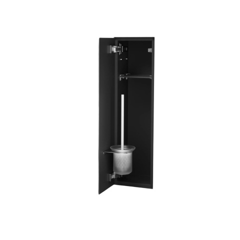 WALL-BOX BRUSH "L" LEWY - BLACK GLASS 68,2 x 23,2 x 15 cm WALL-BOX BRUSH "L" LEWY - BLACK GLASS 68,2 x 23,2 x 15 cm