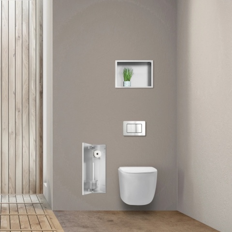 WALL-BOX BRUSH "L" LEWY - TILES (Pod płytkę) 68,2 x 23,2 x 15 cm WALL-BOX BRUSH "L" LEWY - TILES (Pod płytkę) 68,2 x 23,2 x 15 cm