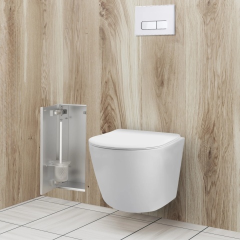 WALL-BOX BRUSH "S" LEWY - TILES (Pod płytkę) 53,2 x 23,2 x 15 cm WALL-BOX BRUSH "S" LEWY - TILES (Pod płytkę) 53,2 x 23,2 x 15 cm
