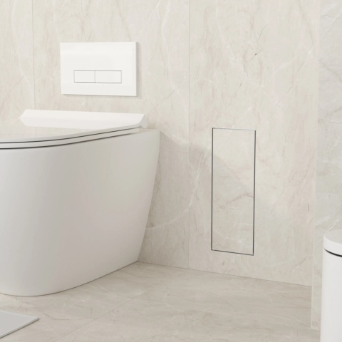 WALL-BOX BRUSH "S" LEWY - TILES (Pod płytkę) 53,2 x 23,2 x 15 cm WALL-BOX BRUSH "S" LEWY - TILES (Pod płytkę) 53,2 x 23,2 x 15 cm