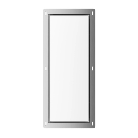 WALL-BOX BRUSH "S" LEWY - WHITE GLASS 53,2 x 23,2 x 15 cm WALL-BOX BRUSH "S" LEWY - WHITE GLASS 53,2 x 23,2 x 15 cm