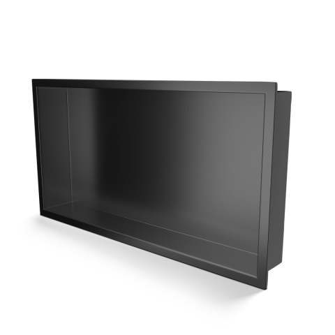 WALL-BOX ONE - Półka wnękowa GUN METAL 60x30x7 cm WALL-BOX ONE - Półka wnękowa GUN METAL 60x30x7 cm