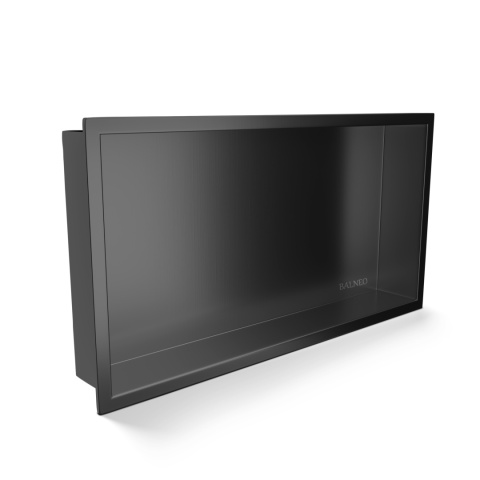 WALL-BOX ONE - Półka wnękowa Gun Metal 60x30x10 cm WALL-BOX ONE - Półka wnękowa Gun Metal 60x30x10 cm