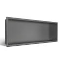 WALL-BOX ONE - Półka wnękowa Gun Metal 90x30x10cm