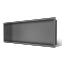 WALL-BOX ONE - Półka wnękowa INOX 90x30x7cm