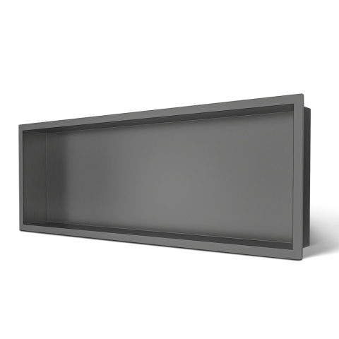 WALL-BOX ONE - Półka wnękowa INOX 90x30x7cm WALL-BOX ONE - Półka wnękowa INOX 90x30x7cm
