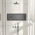 WALL-BOX ONE - Półka wnękowa INOX 90x30x7cm