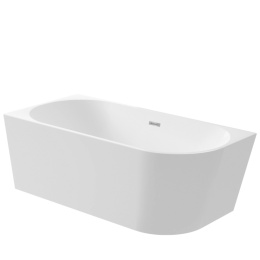 Wanna wolnostojąca narożna lewa AVOLA WHITE - 150 x 75 cm