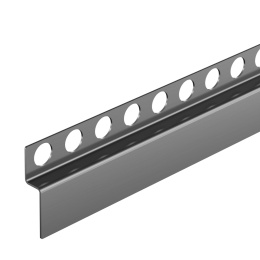 Listwa spadkowa podłogowa czołowa 130 cm Gun Metal