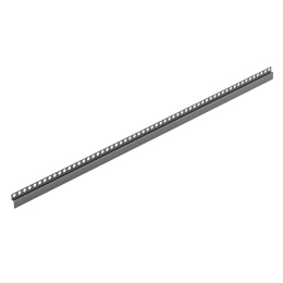 Listwa spadkowa podłogowa czołowa 130 cm Gun Metal