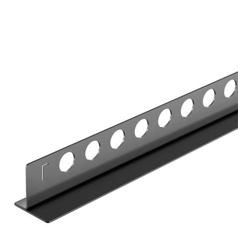 Listwa spadkowa podłogowa lewa 120 cm Gun Metal Listwa spadkowa podłogowa lewa 120 cm Gun Metal