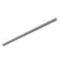 Listwa spadkowa przyścienna lewa 120 cm Gun Metal