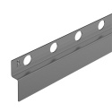 Listwa spadkowa przyścienna prawa 170 cm Gun Metal