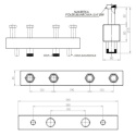 Rozdzielacz 2-obiegowy 120 kW do C. O. ENSOL