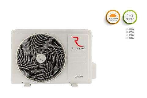 Klimatyzator pokojowy Rotenso Ukura UH50Xo R15 (jednostka zewnętrzna) Klimatyzator pokojowy Rotenso Ukura UH50Xo R15 (jednostka zewnętrzna)