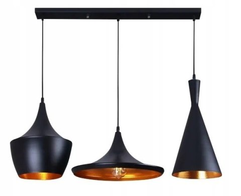 LAMPA COSTA SET BLACK APP083-3CP LAMPA COSTA SET BLACK APP083-3CP