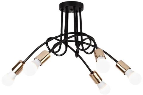 LAMPA PARADISE APP518-5C BLACK/GOLD LAMPA PARADISE APP518-5C BLACK/GOLD