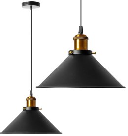 LAMPA PORTO BLACK APP016-1CP