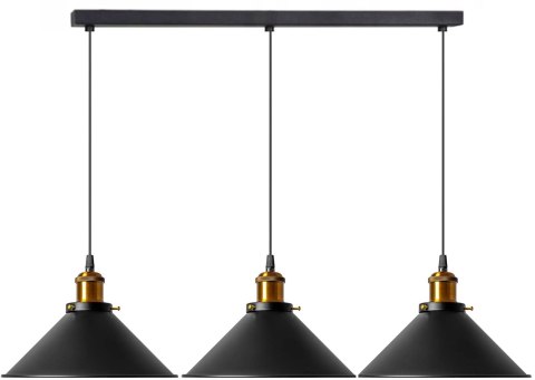 LAMPA PORTO BLACK APP017-3CP LAMPA PORTO BLACK APP017-3CP