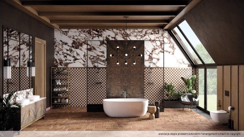 Uchwyt na papier toaletowy ścienny