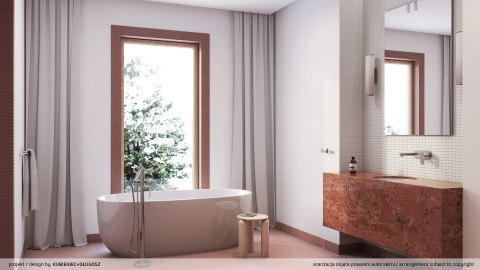 Wieszak ścienny na ręcznik - 60 cm