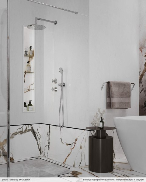 Zestaw prysznicowy podtynkowy