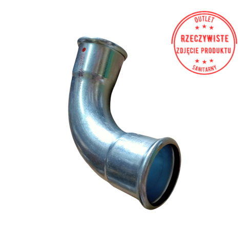 Kolano dwukielichowe SANHA-Therm d54 90° Kolano dwukielichowe SANHA-Therm d54 90°