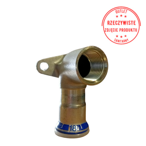 Kolano przejściowe ścienne Geberit Mapress Edelstahl GW 18x1/2'' 90° Kolano przejściowe ścienne Geberit Mapress Edelstahl GW 18x1/2'' 90°