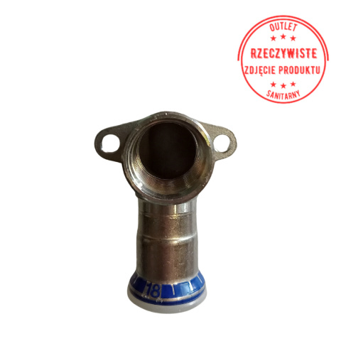Kolano przejściowe ścienne Geberit Mapress Edelstahl GW 18x1/2'' 90° Kolano przejściowe ścienne Geberit Mapress Edelstahl GW 18x1/2'' 90°