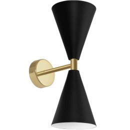 LAMPA APP1140-2W BLACK/GOLD