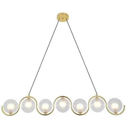 LAMPA APP1441-7CP GOLD LAMPA APP1441-7CP GOLD