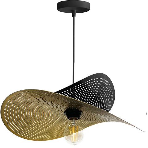 LAMPA APP1472-1CP BLACK/OLD GOLD LAMPA APP1472-1CP BLACK/OLD GOLD